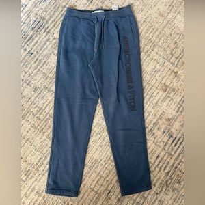 Blue Abercrombie Sweatpants